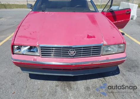 1992 Cadillac Allante Cv/Ht z USA, uszkodzony, nr VIN 1G6VR3389NU100101